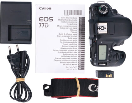 Canon Tweedehands Canon EOS 77D Body CM2963 Zwart