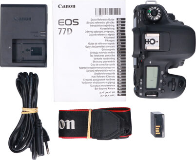 Canon Tweedehands Canon EOS 77D Body CM2997 Zwart