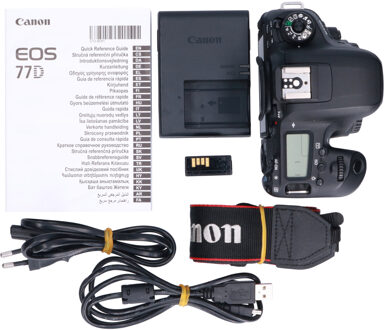 Canon Tweedehands Canon EOS 77D Body CM8053 Zwart