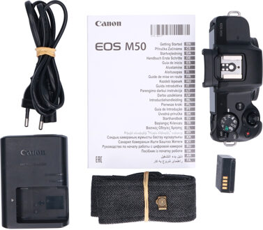 Canon Tweedehands Canon EOS M50 Zwart Body CM2778