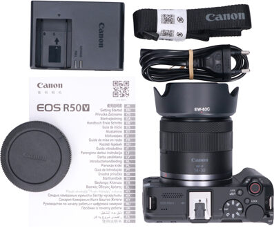 Canon Tweedehands Canon EOS R50 V + RF-S 14-30mm IS STM PZ CM5090