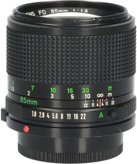 Canon Tweedehands Canon lens New FD 85mm F/1.8 CM3187