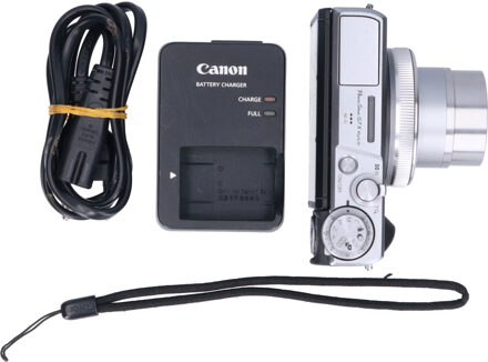 Canon Tweedehands Canon PowerShot G7X Mark III Zilver CM6154 Zilver,Zwart