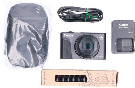 Canon Tweedehands Canon PowerShot SX730 HS Travel Kit Zwart CM3605