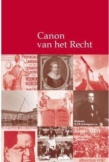 Canon van het Recht - Boek Juridische Uitgeverij Ars Aequi (906916924X)