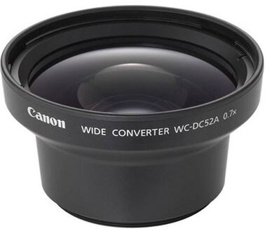 Canon WC-DC52A groothoekconverter Zwart