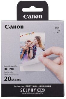 Canon XC-20L-inkt- en papierset Inkt
