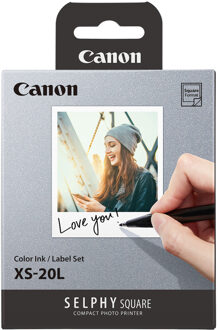 Canon XS-20L inkt-/papierset - 20 prints Inkt