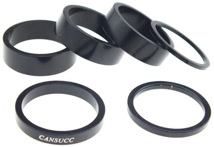 Cansucc 6 Stks/set Fiets Voorvork Wasmachine Headset Spacer Pakking 2/3/5/10Mm