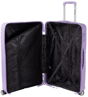 Cantabria ii 97l hardshell koffer met 4 wielen Paars - One size