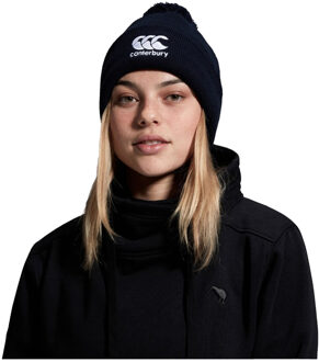 Canterbury Club Bobble muts (Zwart)