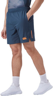 Canterbury Heren Geweven Shorts (Marine/Oranje) Navy