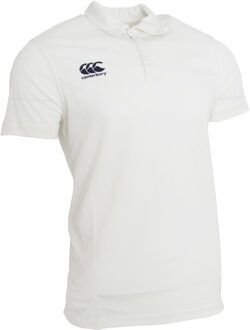 Canterbury Heren Korte mouw Cricket Shirt (Crème) - maat XL