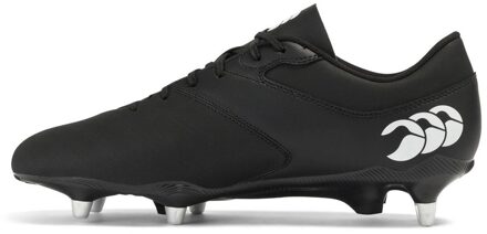 Canterbury Heren Phoenix Raze 2023 Soft Ground Rugby Laarzen (Zwart/Wit) - EU 42.5 / UK 8.5