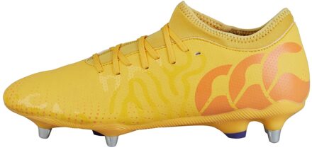 Canterbury Heren Speed Infinite Team 2025 Soft Ground Rugbyschoenen (Geel/oranje)