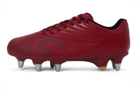 Canterbury Heren Stampede Team 2025 Soft Ground Rugby Laarzen (Rood) - EU 42 / UK 8