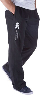 Canterbury Heren trainingsbroek met open zoom (Zwart) - maat