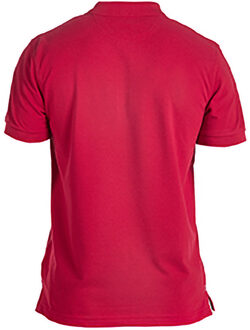 Canterbury Heren Waimak korte mouw Pique Polo Shirt (Rood) - L