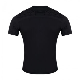 Canterbury Jongens Pro Rugby Beschermingsvest (Zwart/Wit)
