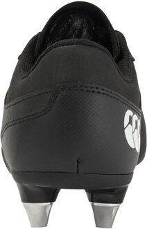 Canterbury Kinder/Kids Phoenix Raze Zachte Grond Rugbyschoenen (Zwart/Wit) - maat