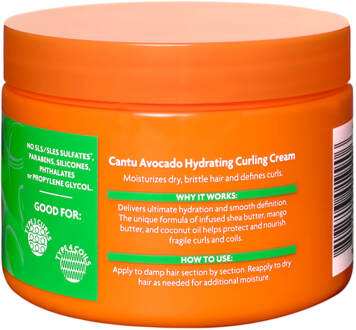 Cantu Avocado Curling Cream 12oz Jar
