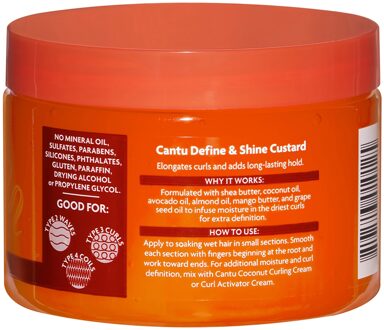 Cantu for Natural Hair Define and Shine Custard 355 ml