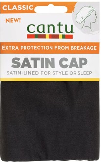 Cantu Satin Cap For Style Or Sleep - Satijnen Slaapmuts - Slaapmuts - Satijn - Volwassenen - Tegen haar beschadiging - Tegen droog haar - Beschermt vlechten