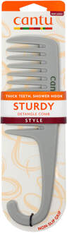Cantu Sturdy Detangle Comb Thick Teeth Shower Hook - Kam - Anti-haar klit