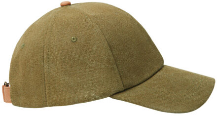 Canvas bewust baseballpet Groen - One size