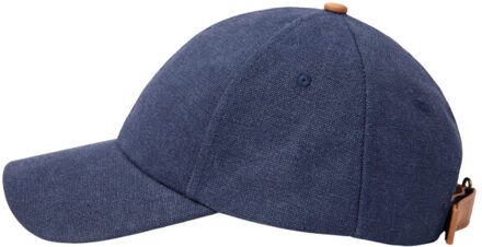 Canvas bewust baseballpet - maat One size Blauw