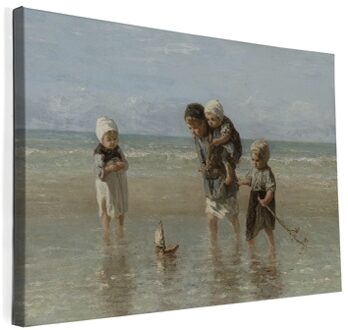 Canvas schilderij Kinderen der zee