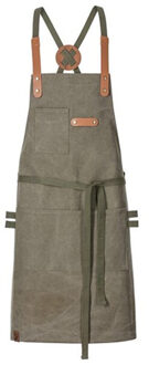 Canvas schort - maat One size Groen