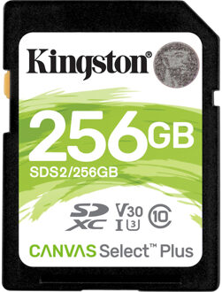 Canvas Select Plus 256 GB SDXC Zwart