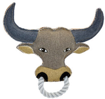 Canvas stier hondenspeelgoed Per stuk
