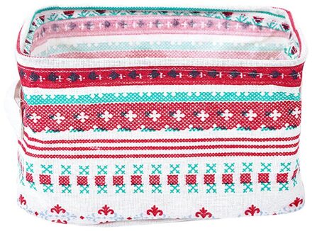 Canvas Stof Opvouwbare Wasmand Opslag Manden Met Handvatten Voor Speelgoed Kwekerij Ondergoed Organizer Voor Home Office