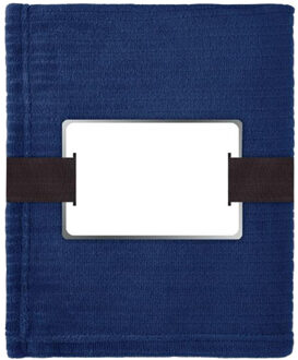 Cap code fleecedeken Blauw - One size