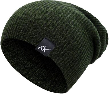 Cap Hip-Hop Acryl Vezels Breien Warm Houden Winter Bont Bal Cap Lichtgewicht zachte Unisex Cap Rood