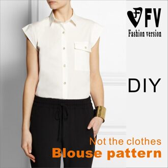 Cap Mouwen Vrouwen Mode Shirts Fysieke Patroon 1:1 Kleding Productie Snijden Tekeningen BCY-15 Size 5XL