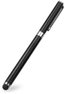 Capacitieve Stylus Universal Voor Ipad/Mobiele Telefoon Handschrift Pen En Capacitieve Stylus 2 In 1 zwart