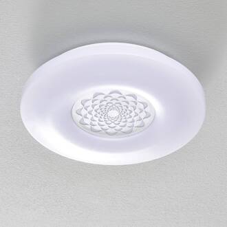 Capasso-C Plafondlamp - LED - Ø 34 cm - Wit/Grijs - Dimbaar