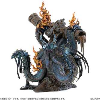 Capcom Monster Hunter Capcom Figure Builder Creator's Model PVC Figure Nu Udra 28 cm