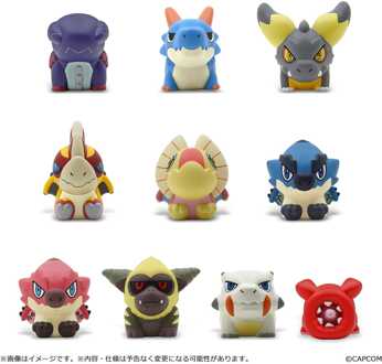 Capcom Monster Hunter Figure Builder Trading Figures 3 - 5 cm Finger Puppet Monster Hunter Vol. 2 (10)