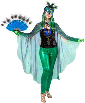 Cape Pauw Kleurrijk Multikleur - Print