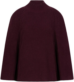 Cape sweater Romi  bordeaux - S,M,L,