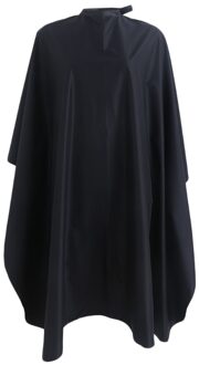 Capes Waterdichte Nylon Salon Hair Cut Kappers Kapper Barbers Cape Gown Doek Zwart 150x120cm