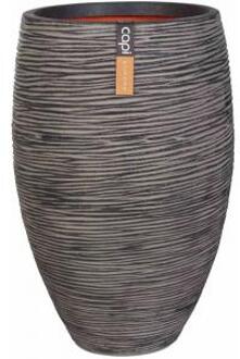 Capi Europe Nature Rib Vaas Eleg. Deluxe 40 cm Grijs