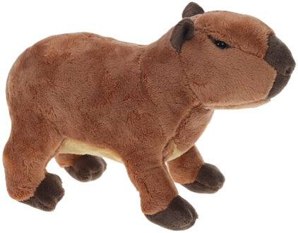 Capibara knuffel - 20 cm - bruin - pluche knuffels - Knaagdieren