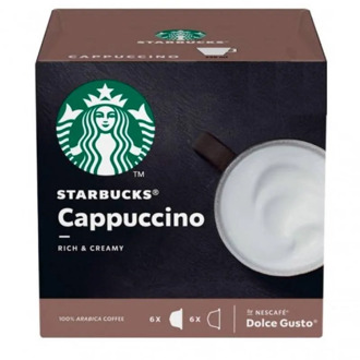 Cappuccino Starbucks®, Dolce Gusto compatible 6 services