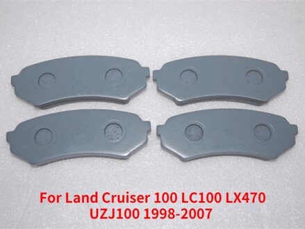 Capqx Remblokken Oem: 04466-60070 Voor Land Cruiser 100 LC100 1998-2001 2002 2003 2004 2005 2006 2007 LX470 UZJ100