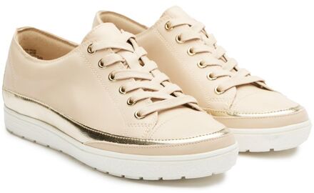 Caprice Cup Sole Sneakers - maat Naturel